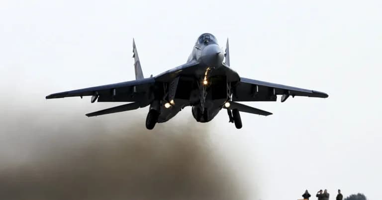 Το ουκρανικό MiG-29 συνετρίβη κοντά στην Οδησσό, σώος ο πιλότος