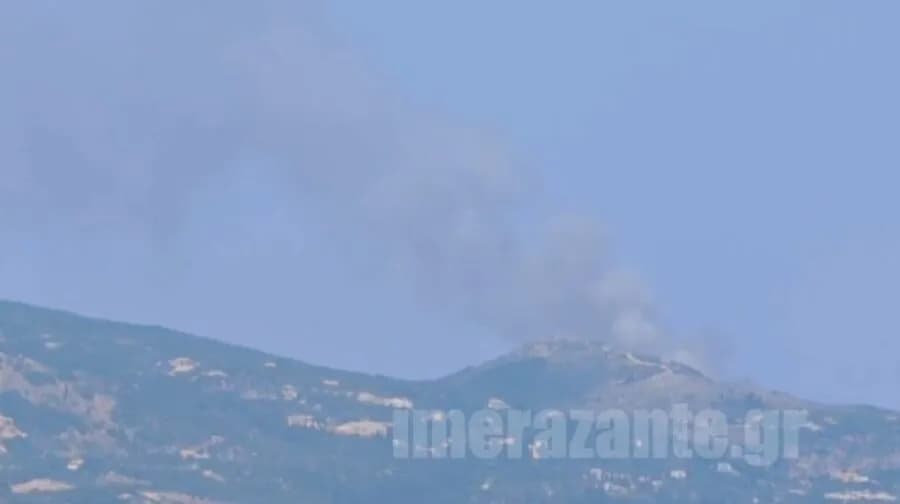 Ζάκυνθος: Δύο πυρκαγιές, εντολή εκκένωσης στις Βολίμες