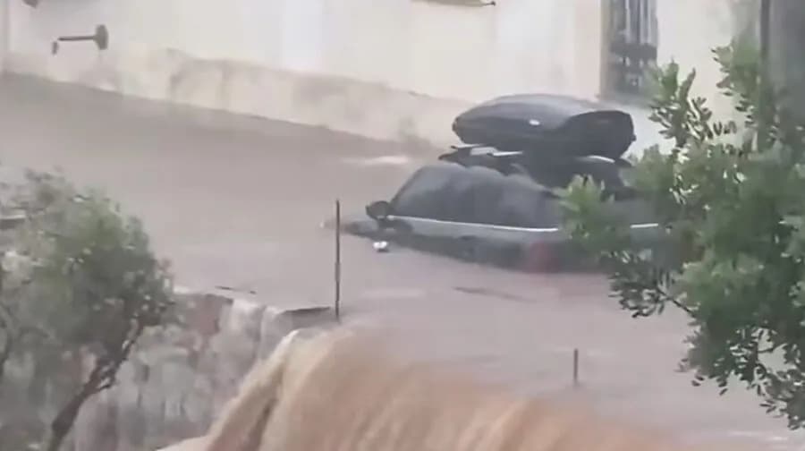 Χείμαρρος έπνιξε την Κοκκάλα και το Οίτυλο τον Δεκαπενταύγουστο