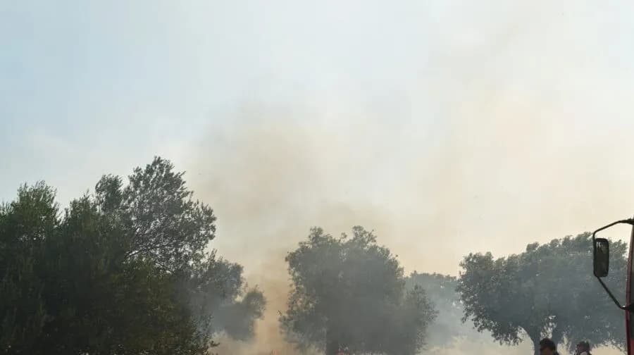 Φωτιά στη Σαμοθράκη: Μήνυμα του 112 στον Ξηροπόταμο