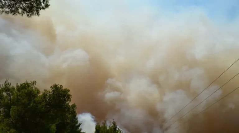 Το «πολωμένο μελτέμι» πίσω από τη mega fire σε Αττική