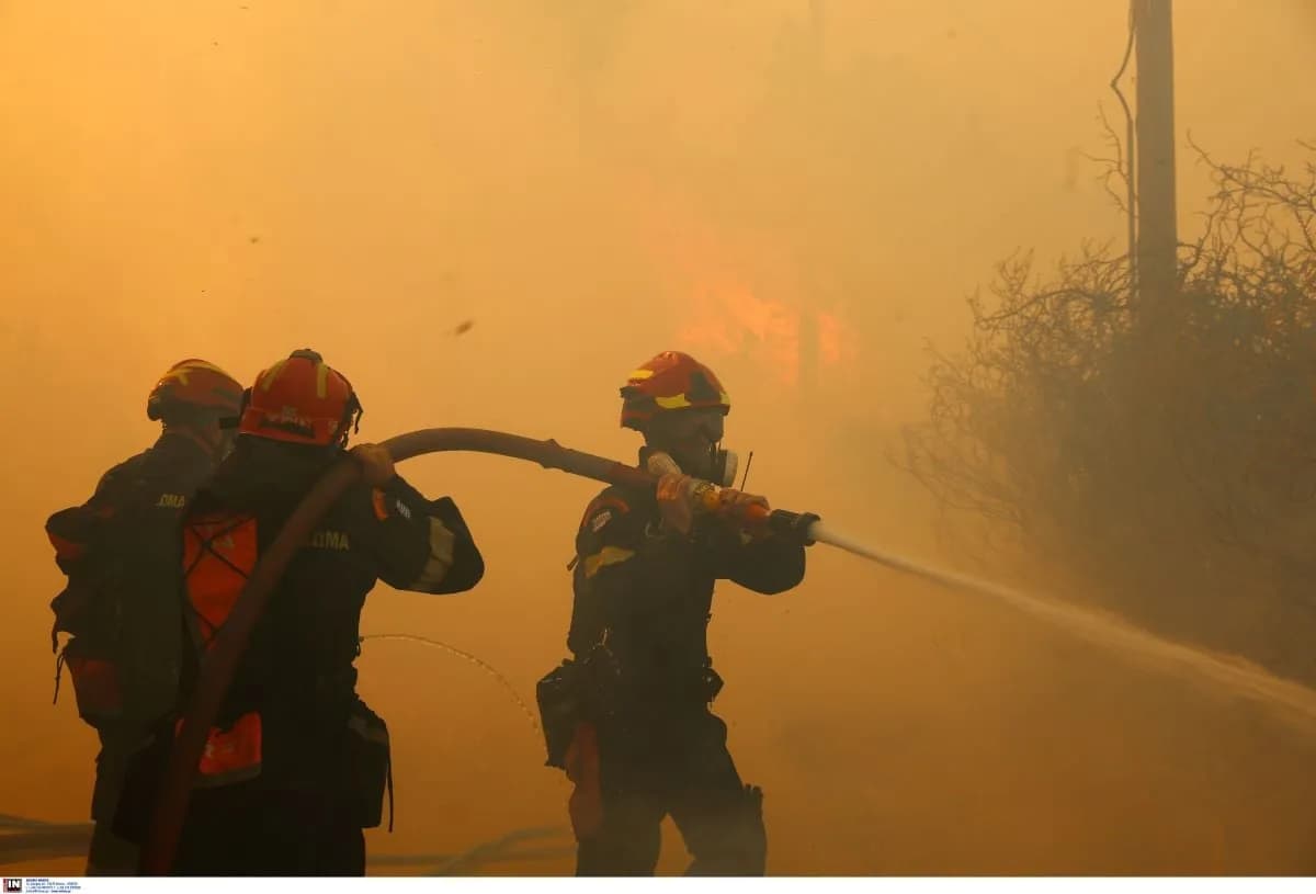 Η Αττική σε Red Code λόγω κινδύνου πυρκαγιάς αύριο