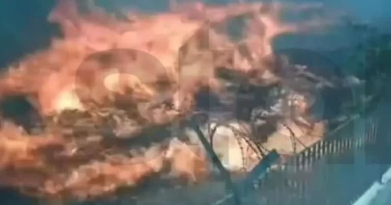 Η φωτιά στη Χαλκίδα: νέο βίντεο-ντοκουμέντο από το Κορωπί