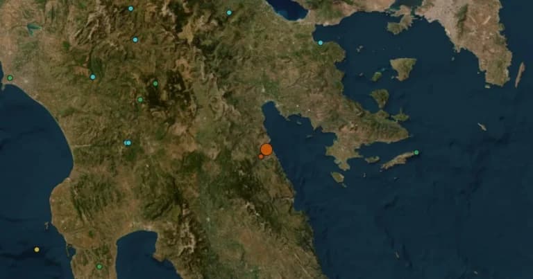 Σεισμός 4,5 Ρίχτερ στο Άστρος Κυνουρίας τα ξημερώματα