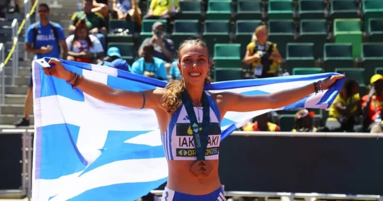 Η Ελένη Ιακωβάκη κατέκτησε χάλκινο μετάλλιο στο Κ20