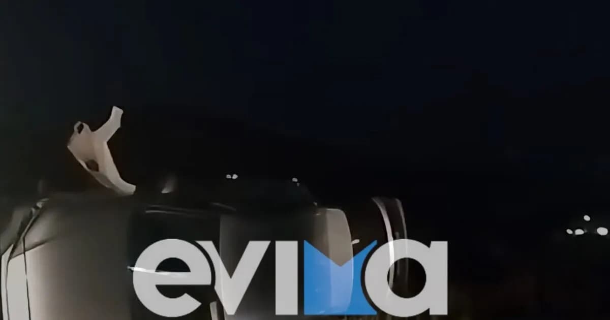 Το τροχαίο στην Εύβοια: Σώοι μητέρα και βρέφος 3 μηνών