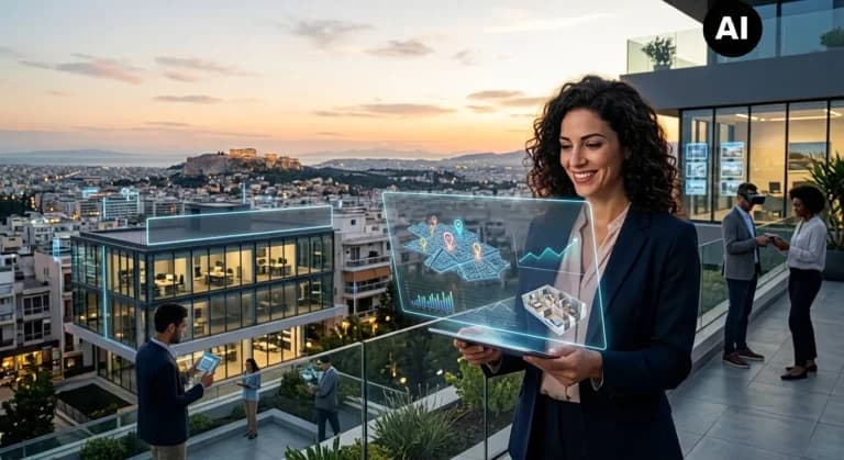 Η Τεχνητή Νοημοσύνη αλλάζει την αγορά ακινήτων στην Ελλάδα