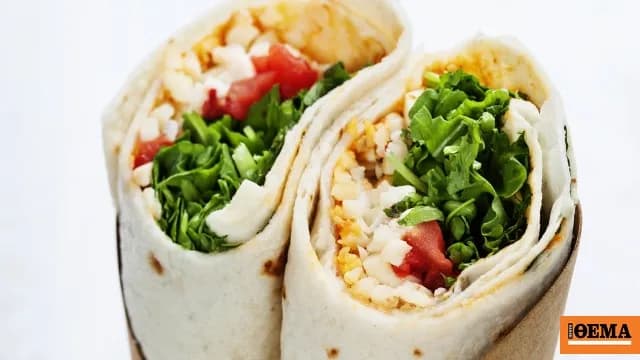 Το Μεσογειακό Wrap με Τυρί Κρέμα και Φρέσκο Βασιλικό