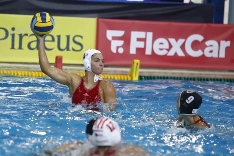 Ο Ολυμπιακός διέλυσε τον ΝΟ Λάρισας 29-2 στην πρεμιέρα