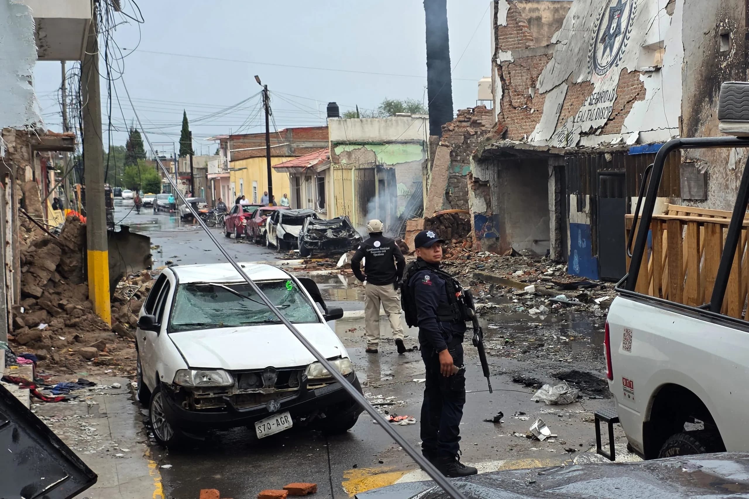 Έκρηξη με παγιδευμένο όχημα σε τμήμα στο Μεξικό