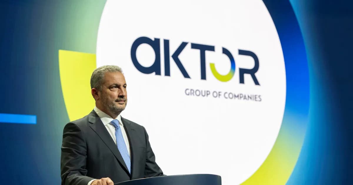 Ο Όμιλος AKTOR ανεβάζει τα κέρδη κατά 38% στο εξάμηνο