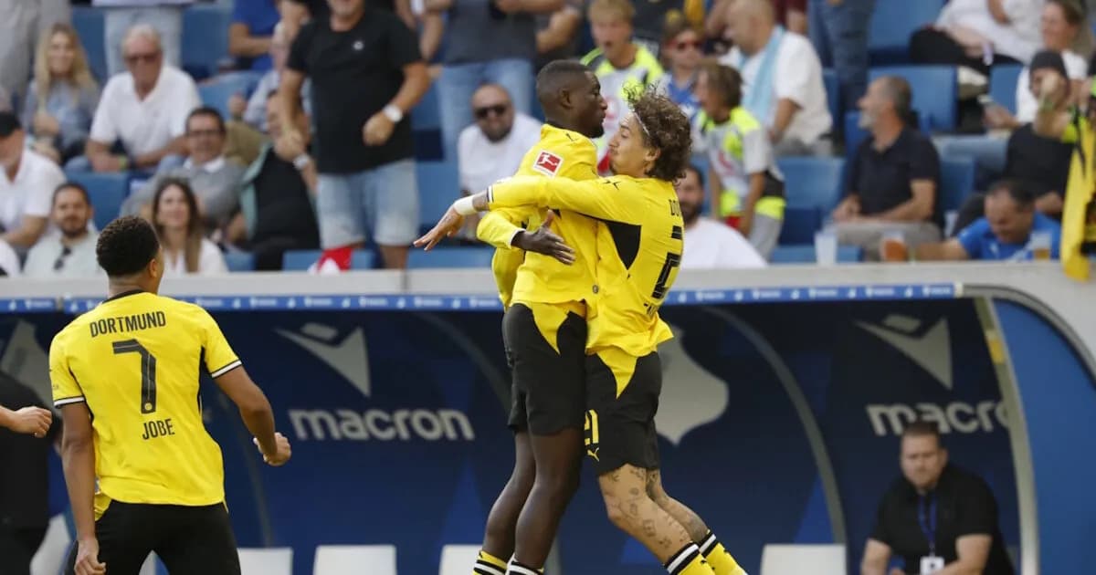 Η Ντόρτμουντ του Καρέτσα έκανε ανατροπή 3-2 τη Χόφενχαϊμ