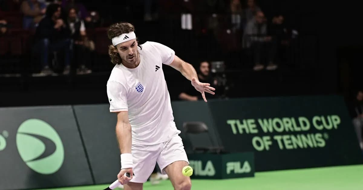 Ο Τσιτσιπάς στο Davis Cup μετά τον αποκλεισμό στο US Open