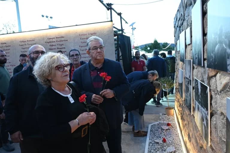 Ο Κουτσούμπας στο Φεστιβάλ ΚΝΕ για τους 200 της Καισαριανής