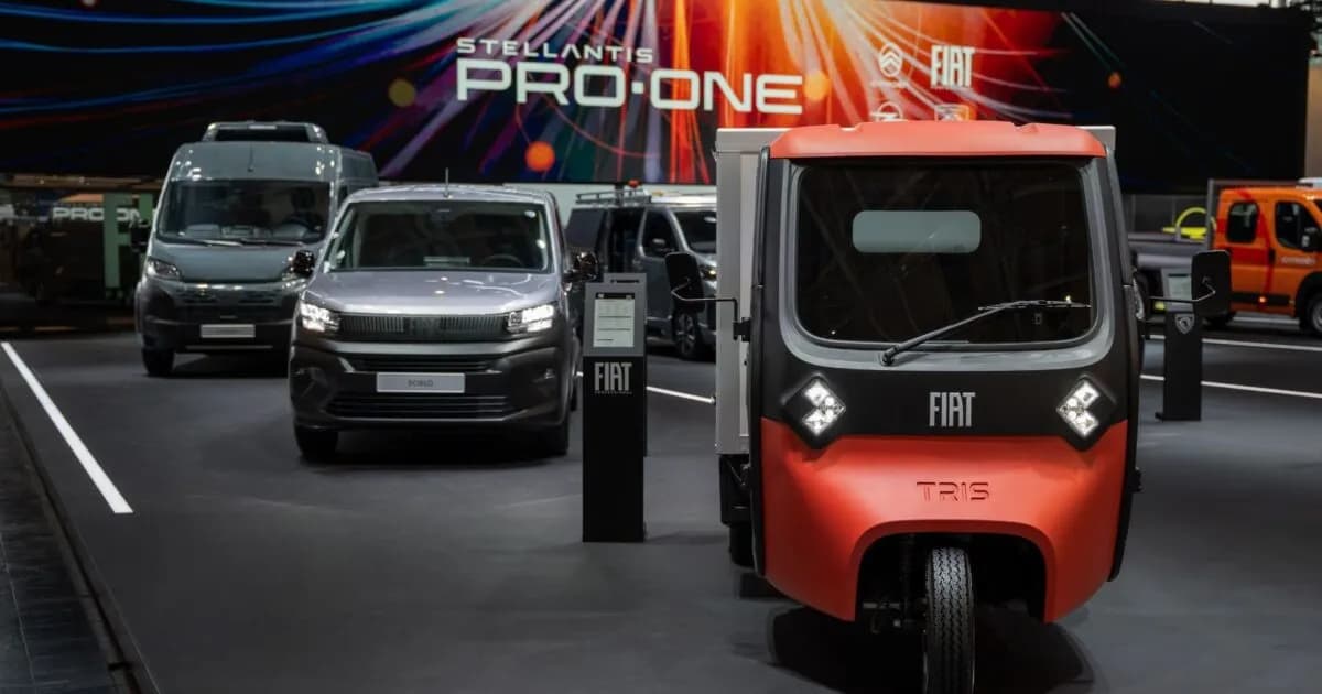 Η Fiat παρουσιάζει το TRIS, νέο ηλεκτρικό τρίτροχο