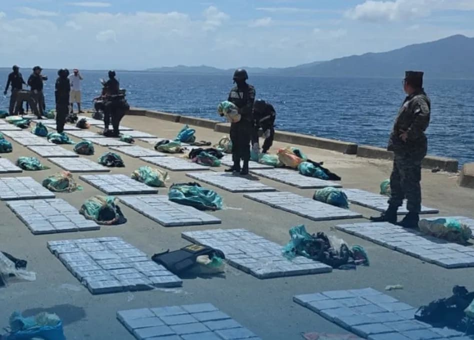 Η Ονδούρα κατέσχεσε 1,6 τόνους κοκαΐνης στην Καραϊβική