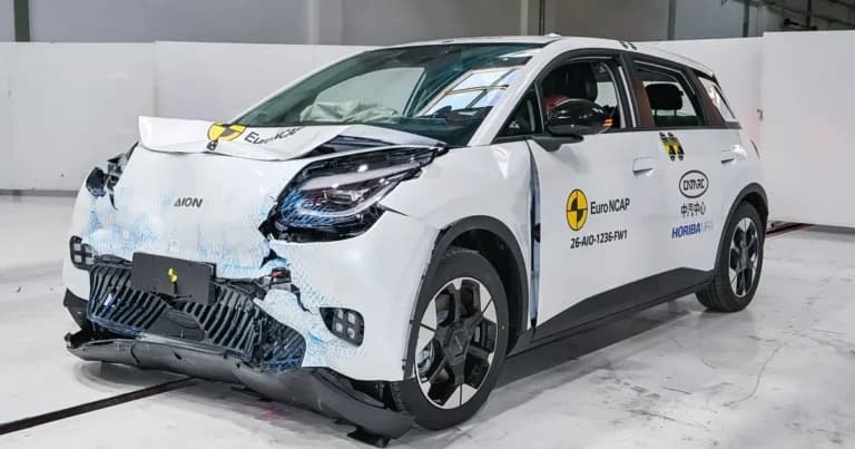 Το AION UT πέτυχε κορυφαία βαθμολογία στο Euro NCAP