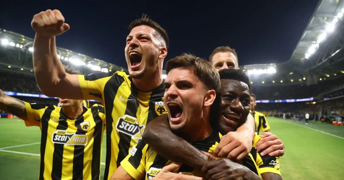 Η ΑΕΚ νίκησε τη ΛΑΣΚ 1-0 στην πρεμιέρα του Champions League