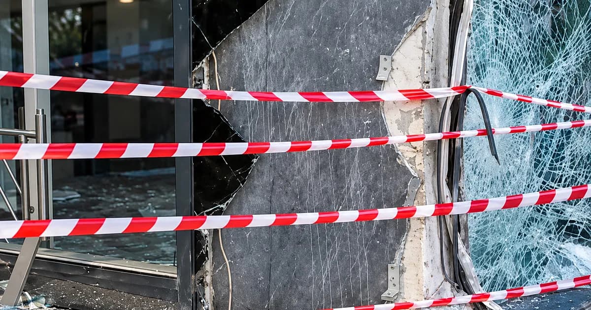 Τροχαίο στη Λεωφόρο Κηφισίας: Αυτοκίνητο έπεσε σε κατάστημα