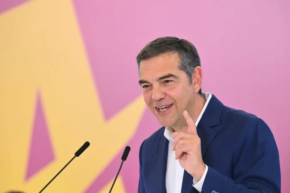 Ο Τσίπρας παρουσιάζει το Εθνικό Σχέδιο Ανασυγκρότησης