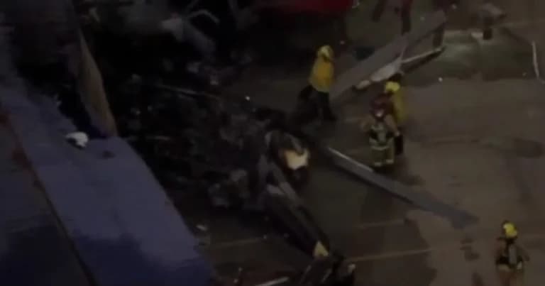 Ελικόπτερο στο Λος Άντζελες: τρεις νεκροί σε συντριβή