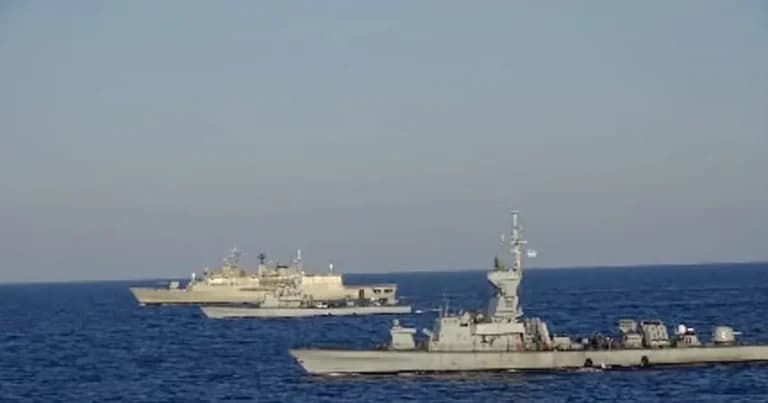 Οι φρεγάτες Ύδρα και Νικηφόρος Φωκάς σε κοινή άσκηση με το Ισραήλ