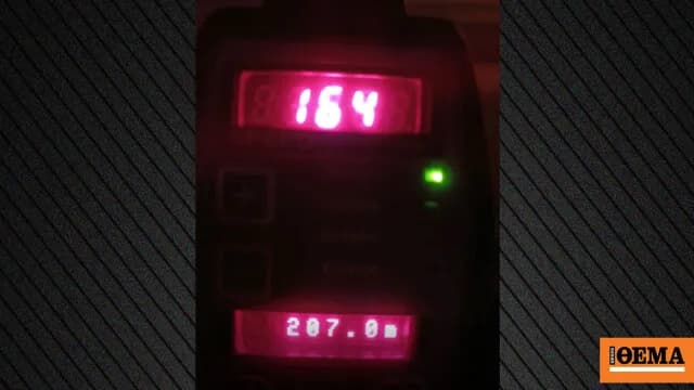 Συνελήφθησαν δύο οδηγοί με 191 και 164 χλμ/ώρα στη Θεσσαλονίκη
