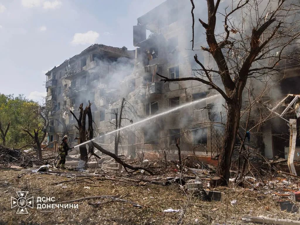 Ρωσικό πλήγμα στη Σούμι: Δύο νεκροί, επτά τραυματίες