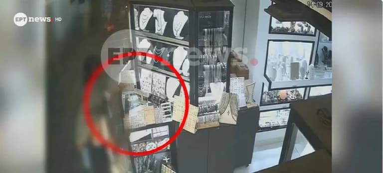 Η κλοπή σε κοσμηματοπωλείο στη Ρόδο με 36 σκουλαρίκια
