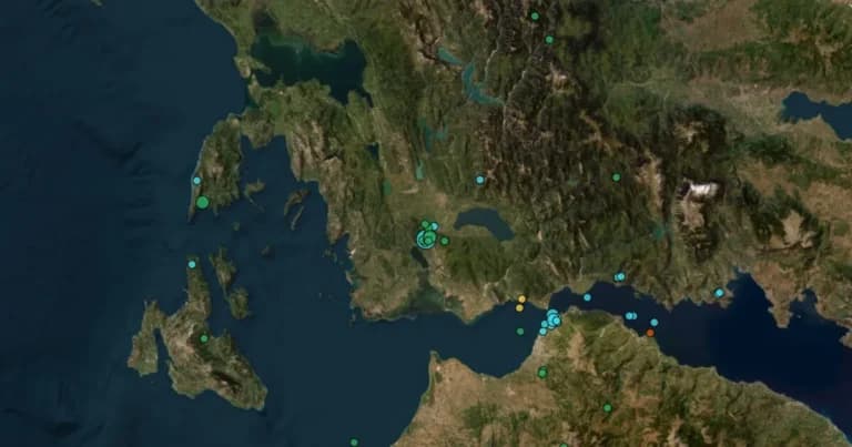 Σεισμός 4,4 Ρίχτερ στο Αιτωλικό: Νέα δόνηση