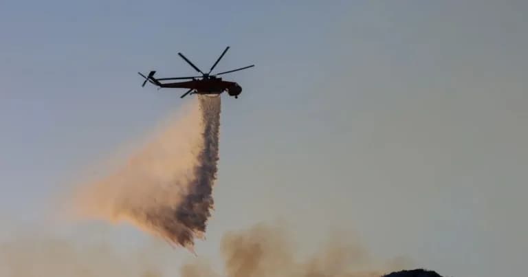 Φωτιά στην Εύβοια: Συναγερμός στο Παραδείσι, ενεργό το 112