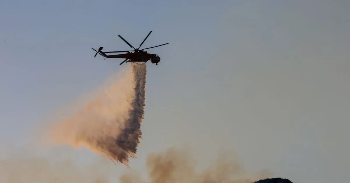Φωτιά στην Εύβοια: Συναγερμός στο Παραδείσι, ενεργό το 112