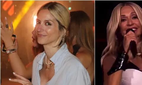 Η Σοφία Καρβέλα πέταξε από τις ΗΠΑ για την Άννα Βίσση