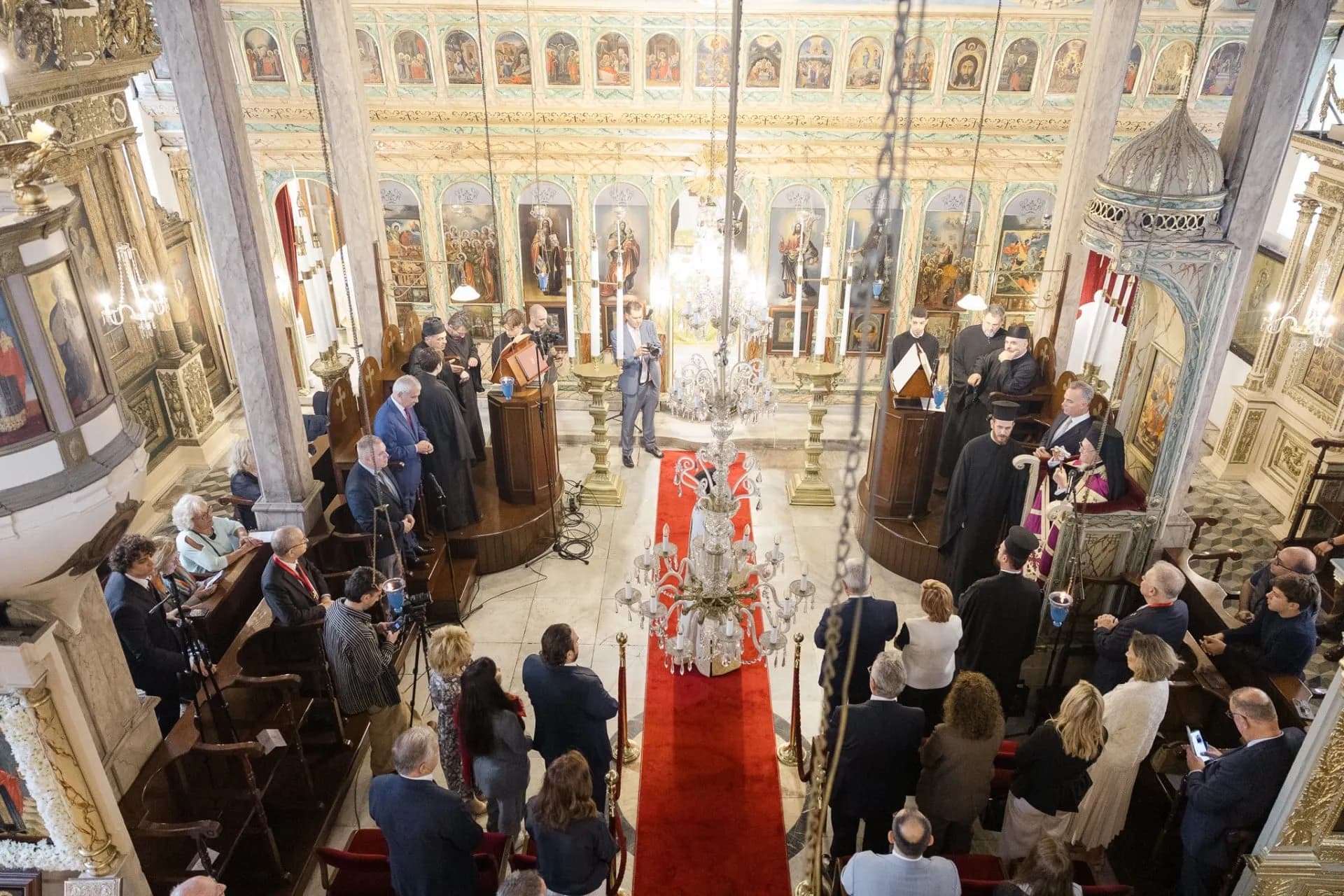 Ο Βαρθολομαίος τέλεσε θυρανοίξια στον Άγιο Χαράλαμπο
