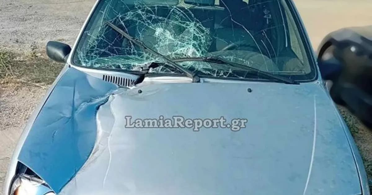 Τροχαίο-σοκ στα διόδια Αγίας Τριάδας: ΙΧ σε σκάφος