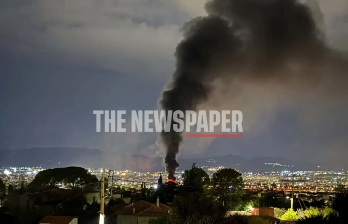 Δύο πυρκαγιές σε απορρίμματα σε Βόλο και Ασπρόπυργο