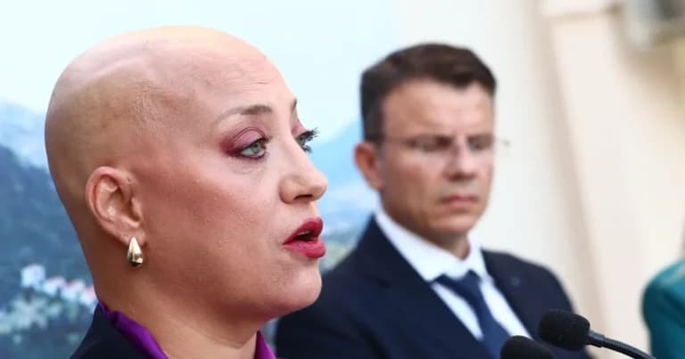 Η Γεωργία Ξανθοπούλου στα εγκαίνια αιματολογικής κλινικής