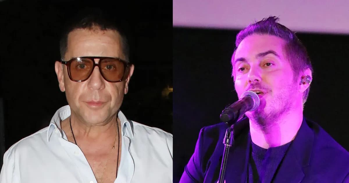 Ο Μιχάλης Χατζηγιάννης αποχαιρετά τον Γιώργο Μαζωνάκη