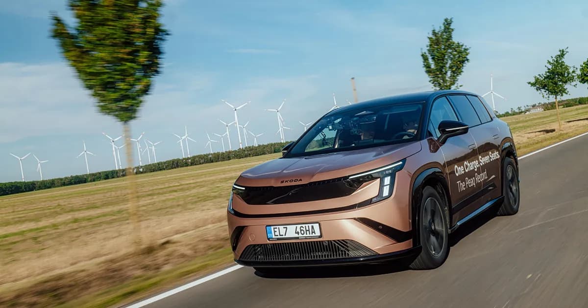 Το Skoda Peaq κατέρριψε ρεκόρ αυτονομίας με 936 χλμ