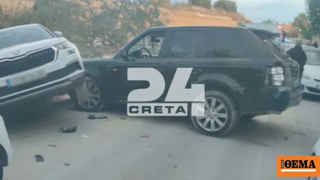 Ο 21χρονος μεθυσμένος οδηγός παρέσυρε 7 οχήματα στα Χανιά