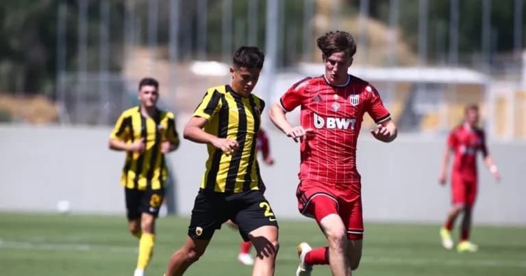Η ΑΕΚ Κ19 έμεινε στο 0-0 με τη Λασκ στο Youth League