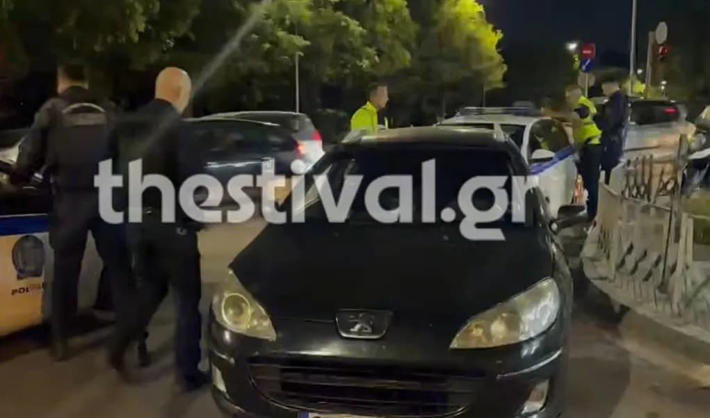 Καταδίωξη στη Θεσσαλονίκη: οδηγός εμβόλισε ΙΧ και διέφυγε