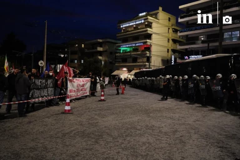 Συγκέντρωση αλληλεγγύη για την Παλαιστίνη στο Ψυχικό