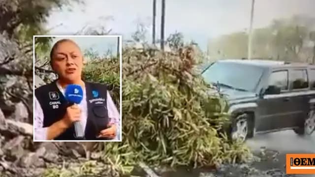 Σοκ στο Μεξικό: Αυτοκίνητο παρέσυρε δημοσιογράφο ζωντανά