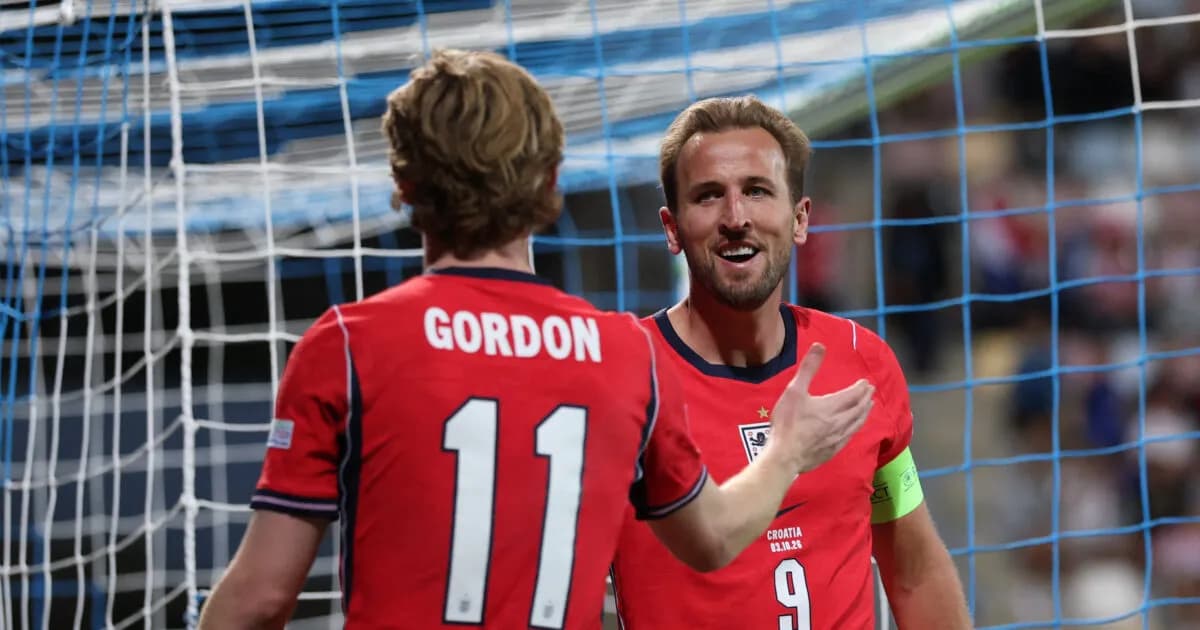 Η Αγγλία διέλυσε την Κροατία με 7-0 στο Nations League