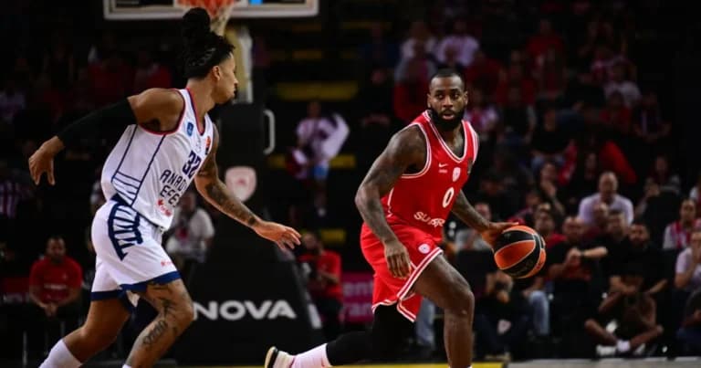 Ολυμπιακός   Εφές 89-66: Σαρωτική επιστροφή στη Sunel Arena