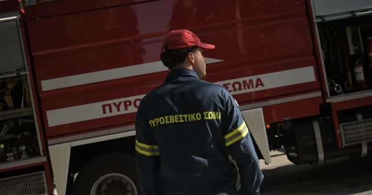 Φωτιά στην Άντισσα Λέσβου: κινητοποιήθηκαν 12 πυροσβέστες