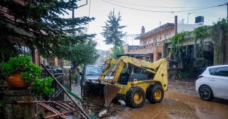 Κακοκαιρία στην Κρήτη: Νέα υπερχείλιση στα Ζωνιανά