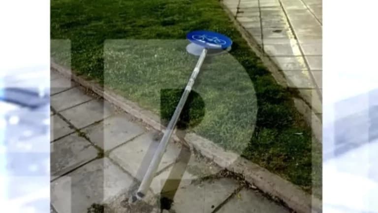 Η Κλεονίκη Κυρκοπούλου τραυματίστηκε από πινακίδα στη Θεσσαλονίκη