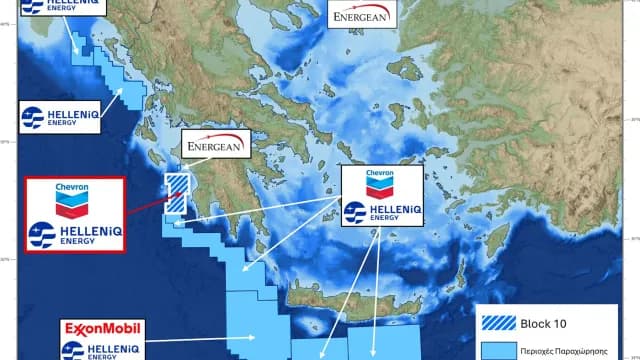 Η Chevron αποκτά το 70% στο Block 10 του Ιονίου